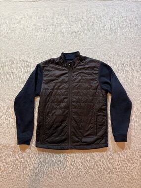 FootJoy Jacket Mens Medium Golf Jacket Hybrid Navy Blue Performance Full Zip